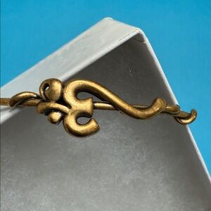 Alex and Ani Ohm Bangle Bracelet in Rafaelian Gold